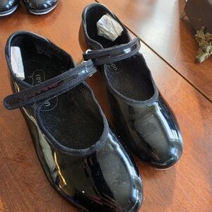Revolution Shiny Black Kids Dress Shoes